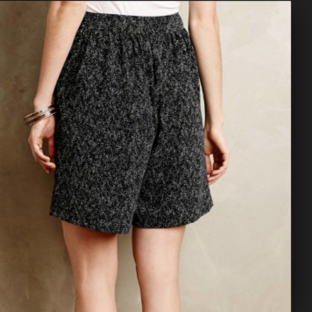 Corey Lynn Calter Town Square Shorts Skort Black - Picture 2 of 7